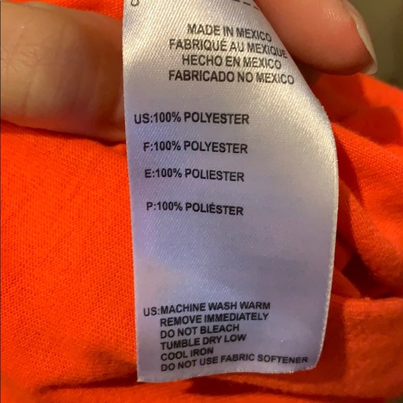 Adidas medium bright orange T-shirt - Picture 4 of 4